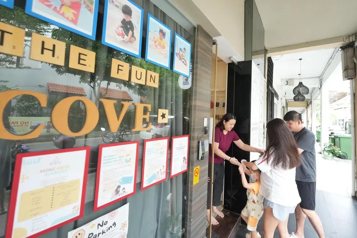 “child drop off services